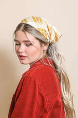 Triangle Flannel Headscarf