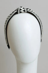 Embroidered Stitch Boho Knot Headband - Boho Clothing and Accessories - Flyclothing LLC