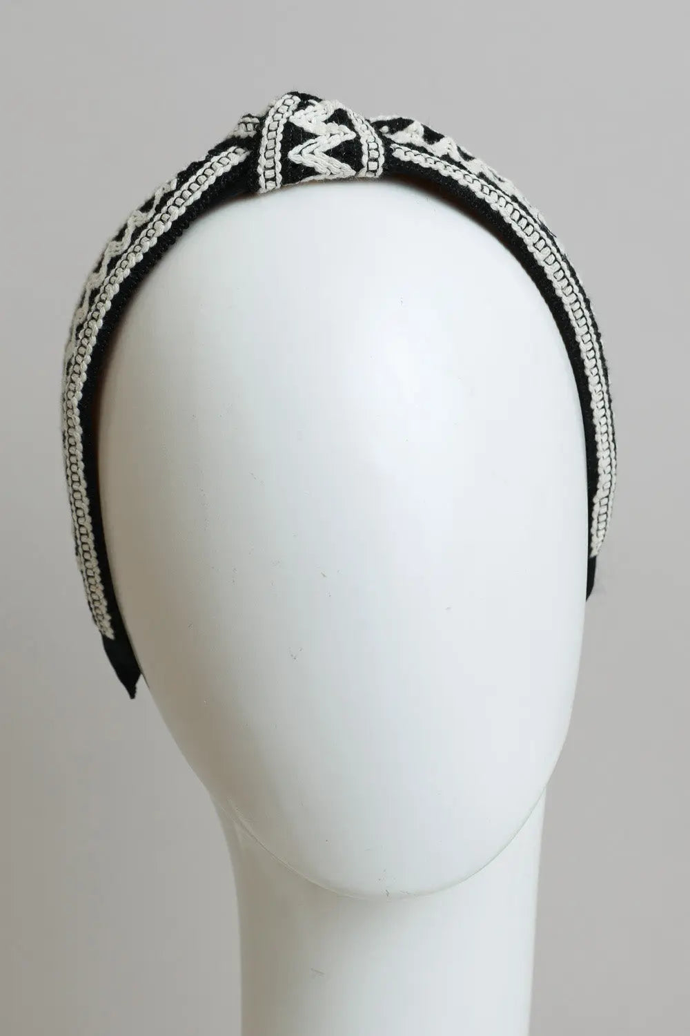 Embroidered Stitch Boho Knot Headband - Boho Clothing and Accessories - Flyclothing LLC