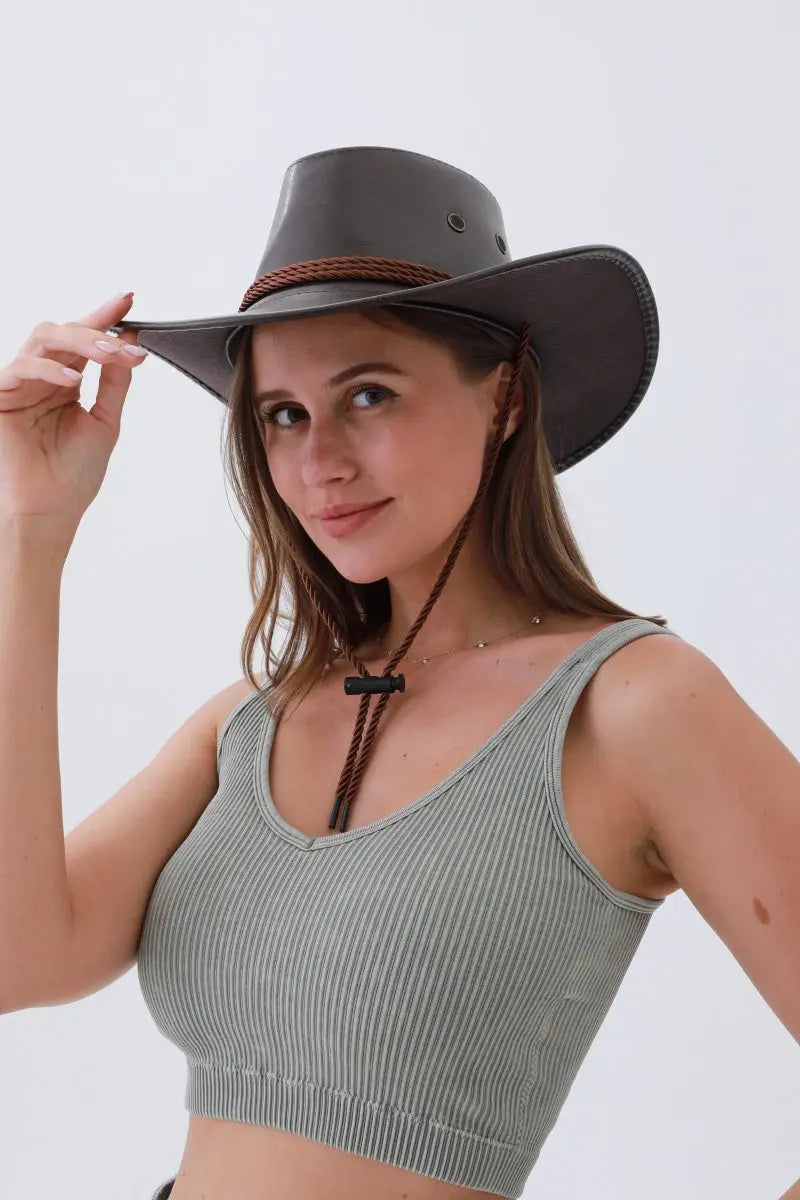 Classic Adjustable Cowboy Hat – Timeless Fit, Modern Comfort🤠☀️