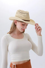 Classic Polyester Cowboy Hat – Lightweight & Sun-Smart🌵☀️