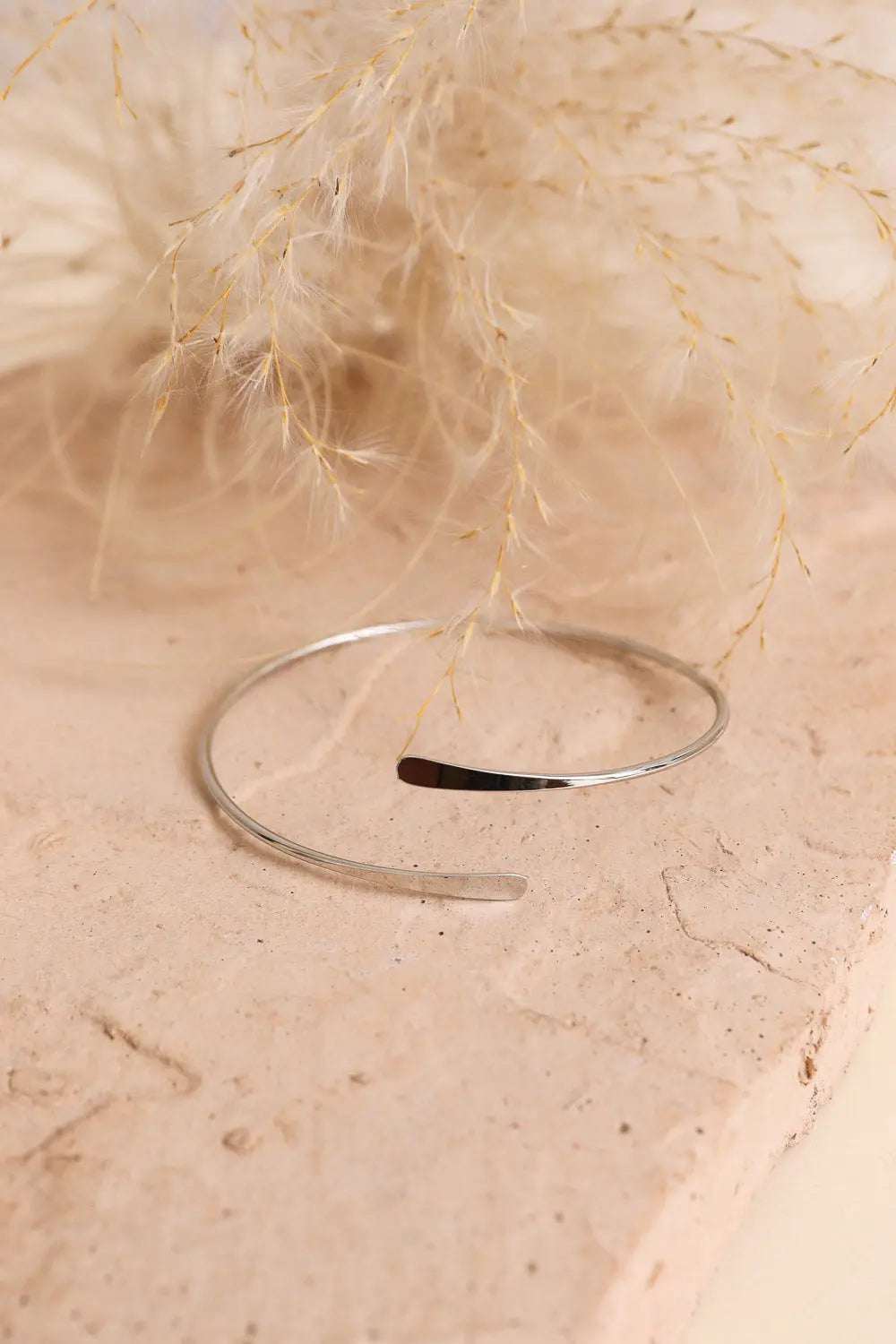 Minimal Arm Cuff/Bangle - Boho Clothing and Accessories - Flyclothing LLC