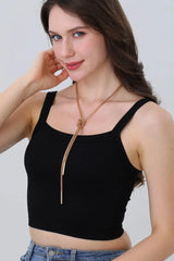Minimalist Linear Necklace – Modern Geometry & Timeless Style✨