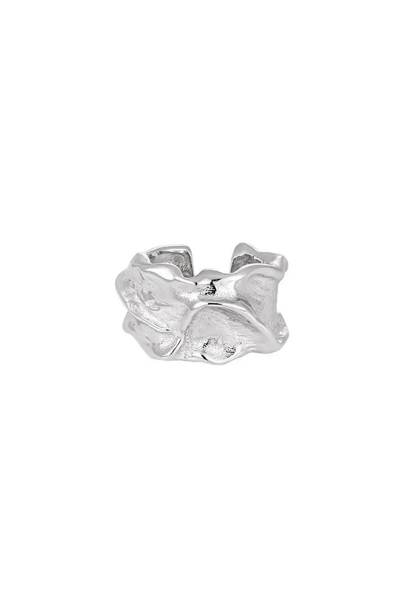 Luxe Asymmetrical Nugget Rings – Minimalist Open-Band Jewelry 🌟⛓️ - Boho Clothing and Accessories - Flyclothing LLC