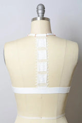 Crochet T Back Bralette