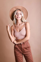 Cuddly Rib Knit Lounge Brami - Boho Clothing and Accessories - Flyclothing LLC