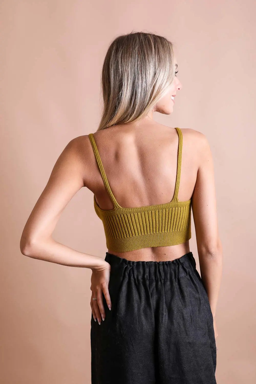 Cuddly Rib Knit Lounge Brami - Boho Clothing and Accessories - Flyclothing LLC