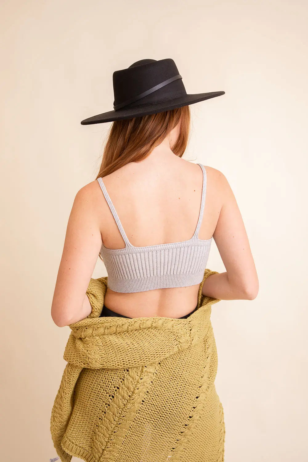 Dreamy Ribbed Knit Lounge Brami