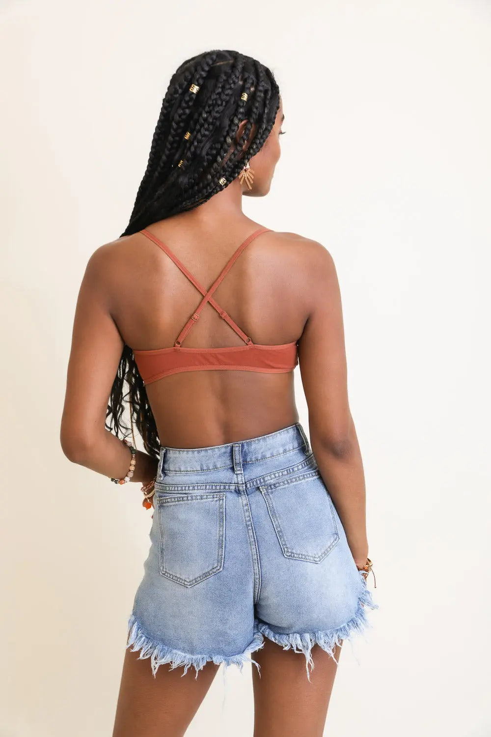 Triangle Style Bralette - Boho Clothing and Accessories - Flyclothing LLC