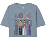 Yellow Submarine By The Beatles Loved Spelled Out Oversize Crop Top - The Beatles