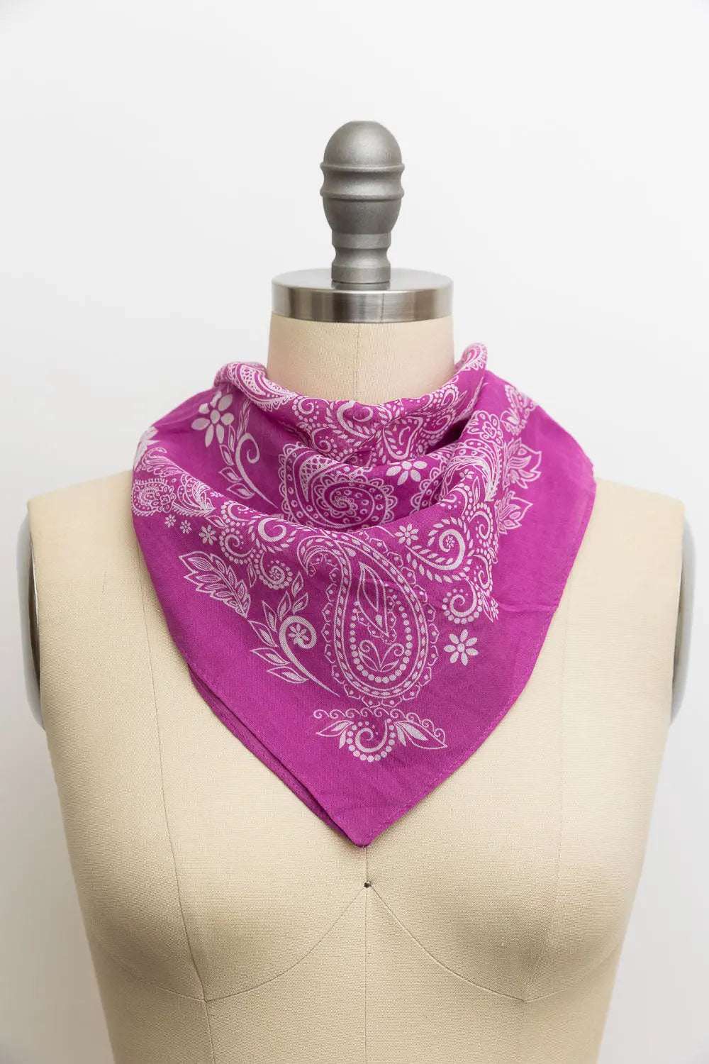 Paisley Floral Patterned Bandana
