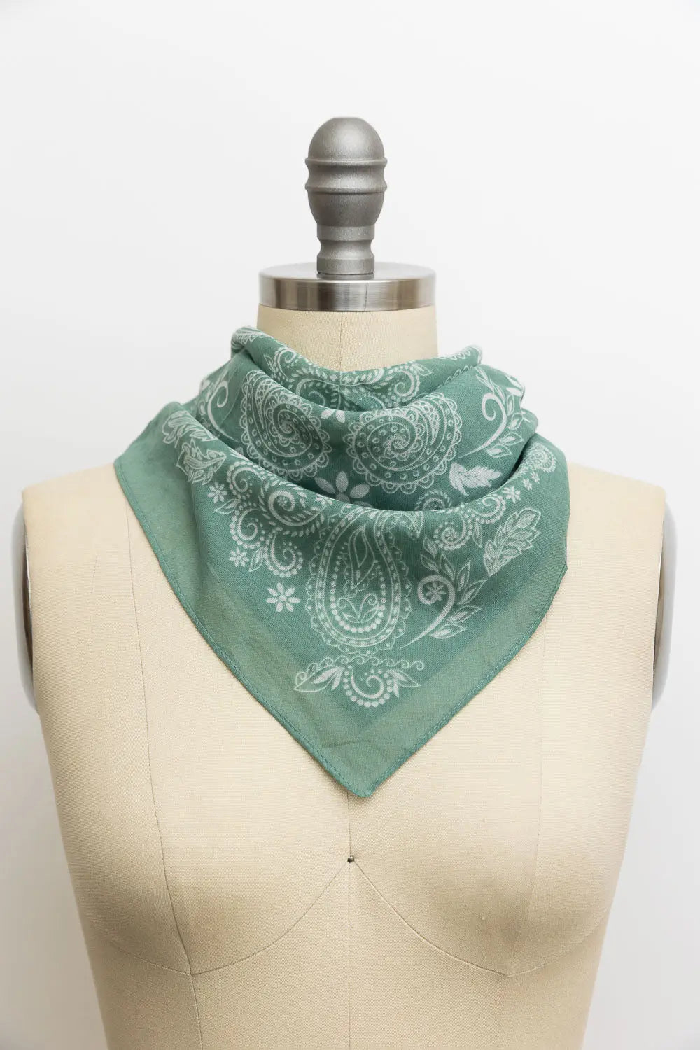 Paisley Floral Patterned Bandana - Boho Clothing and Accessories - Flyclothing LLC