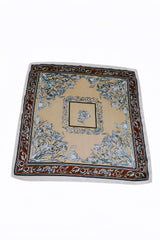 Floral Tulip Scarf – Silk-Style Square Neckkerchief 🌷✨