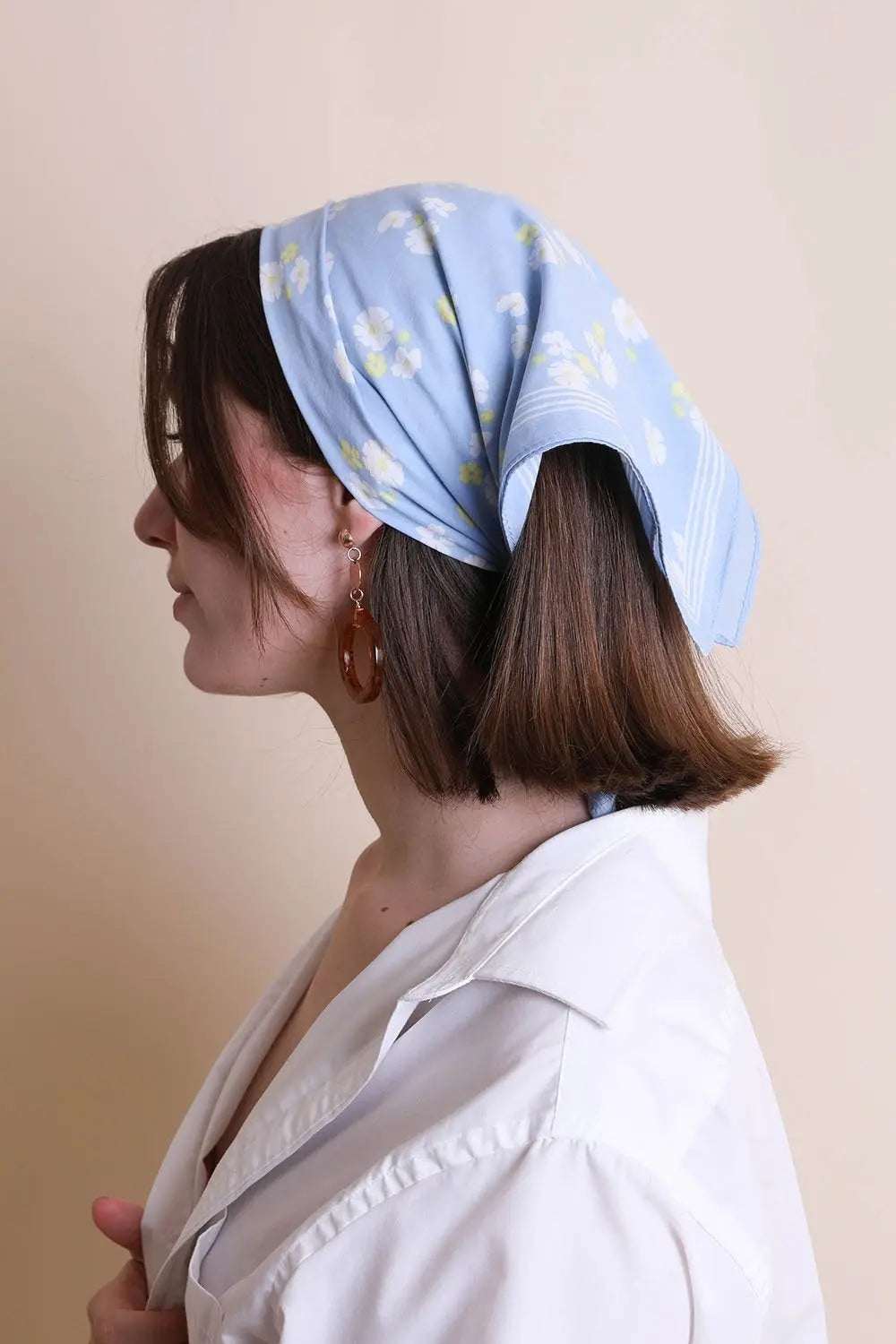 Dainty Flower Bandana - Boho Clothing and Accessories - Flyclothing LLC