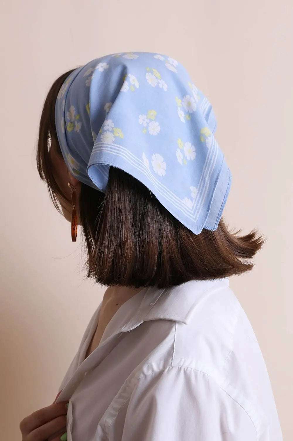 Dainty Flower Bandana - Boho Clothing and Accessories - Flyclothing LLC