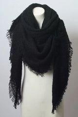 Luxury Mohair Square Scarf – Cozy & Elegant Wrap