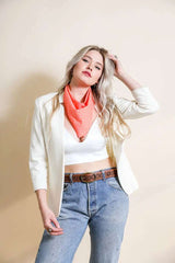 Dotted & Floral Bandana - Boho Clothing and Accessories - Flyclothing LLC