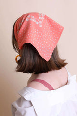 Dotted & Floral Bandana - Boho Clothing and Accessories - Flyclothing LLC