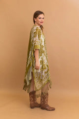 Velvet Dream Mesh Tapestry Kimono