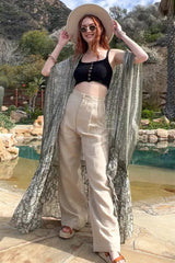Paisley Free Flow Kimono