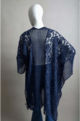 Open Front Floral Knit Kimono – Casual Elegance - Boho Clothing and Accessories - Flyclothing LLC