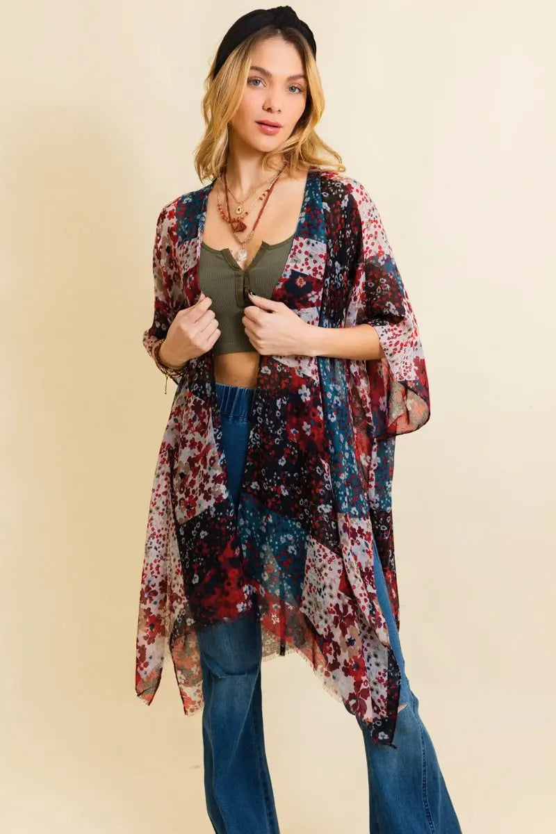 Floral Fantasy Kimono