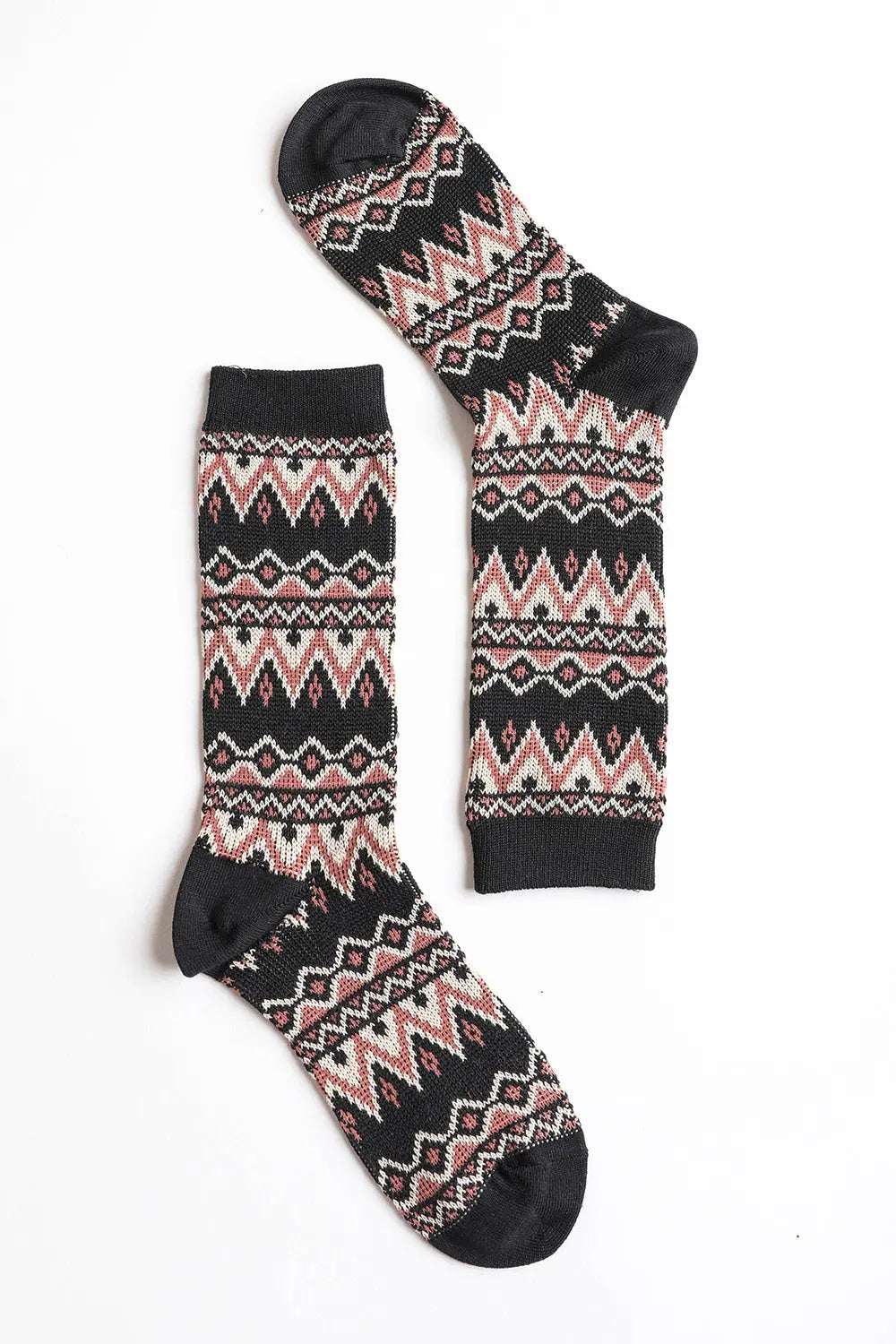 Cozy Tribal Pattern Socks - Boho Clothing and Accessories - Flyclothing LLC