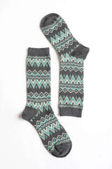 Cozy Tribal Pattern Socks - Boho Clothing and Accessories - Flyclothing LLC