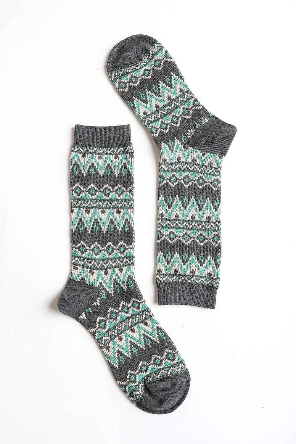 Cozy Tribal Pattern Socks - Boho Clothing and Accessories - Flyclothing LLC
