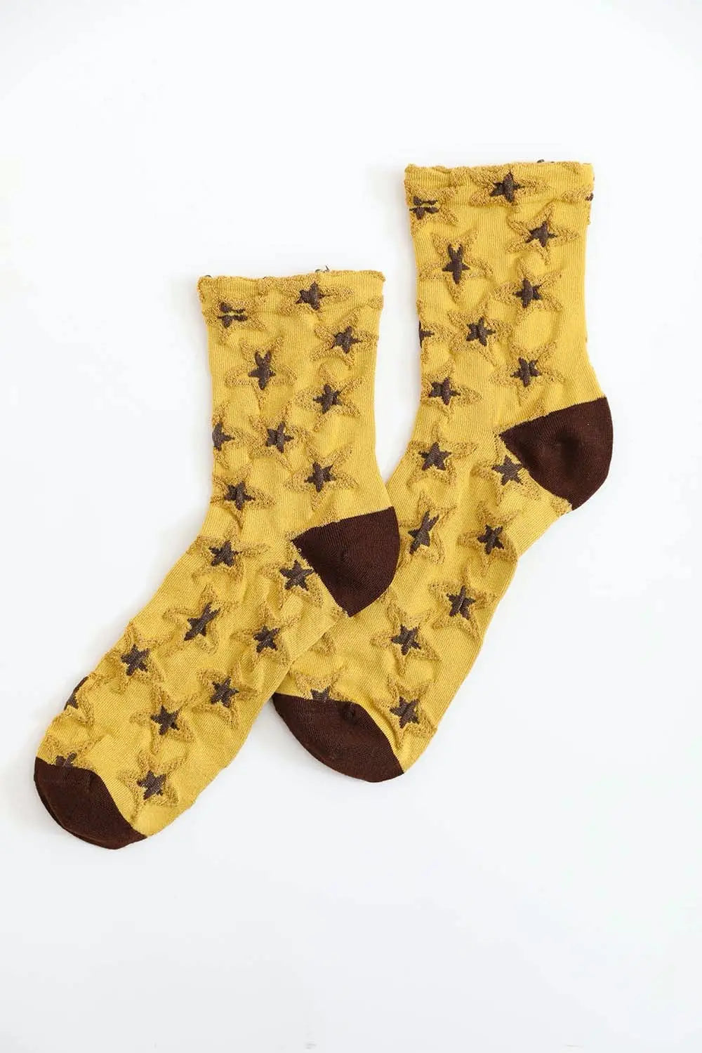 Eco-Friendly Star Design Socks - Boho Clothing and Accessories - Flyclothing LLC