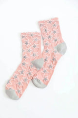 Eco-Friendly Star Design Socks - Boho Clothing and Accessories - Flyclothing LLC