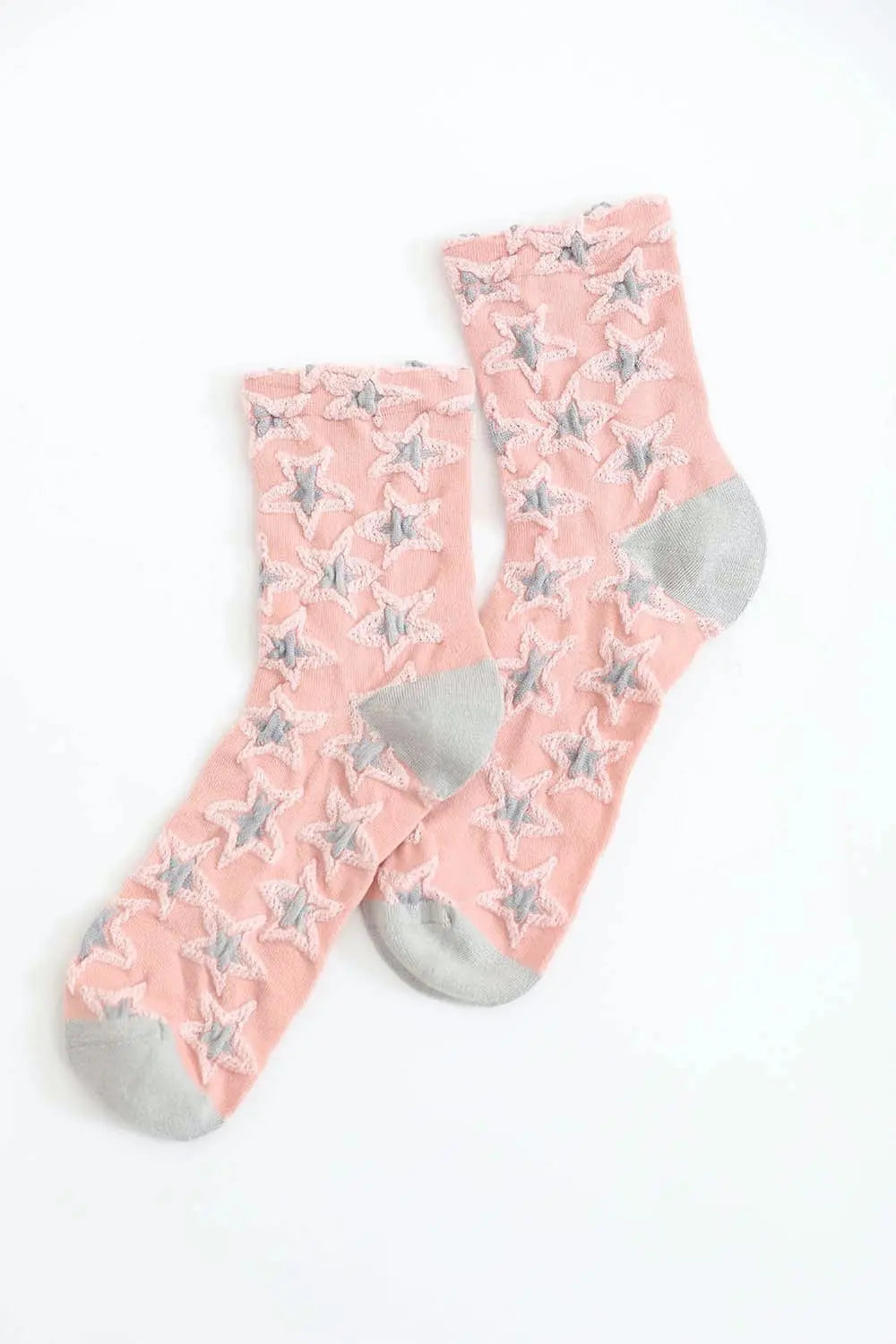 Eco-Friendly Star Design Socks - Boho Clothing and Accessories - Flyclothing LLC