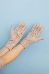 Cozy Knit Wool-Blend Touchscreen Gloves