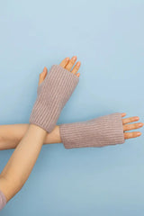 Cozy Knit Wool-Blend Touchscreen Gloves