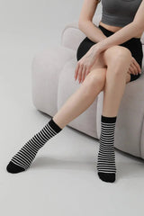 Retro Striped Mid-Calf Socks – Vintage Athletic Vibes 🧦⚡