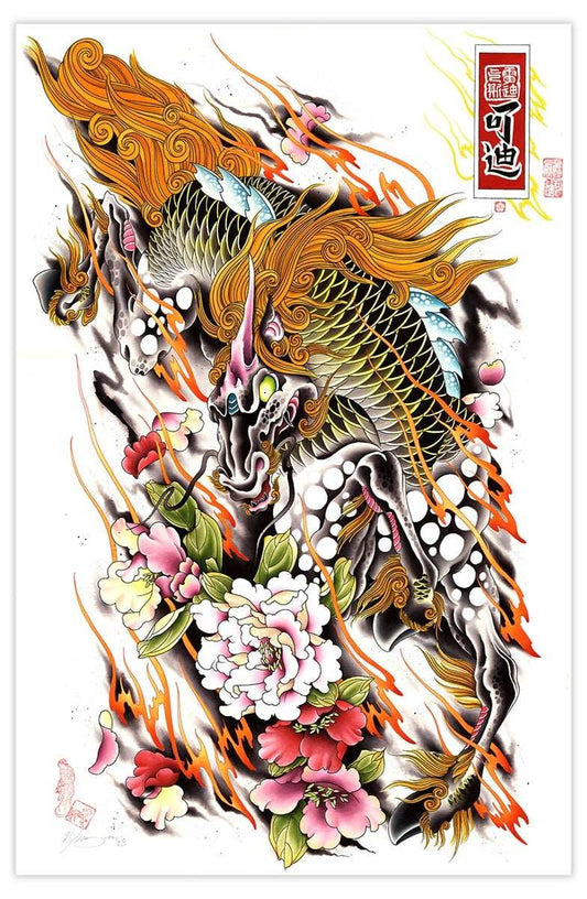 Black Market Art Company Year of the Horse Print - Black Market Art Company - Flyclothing LLC