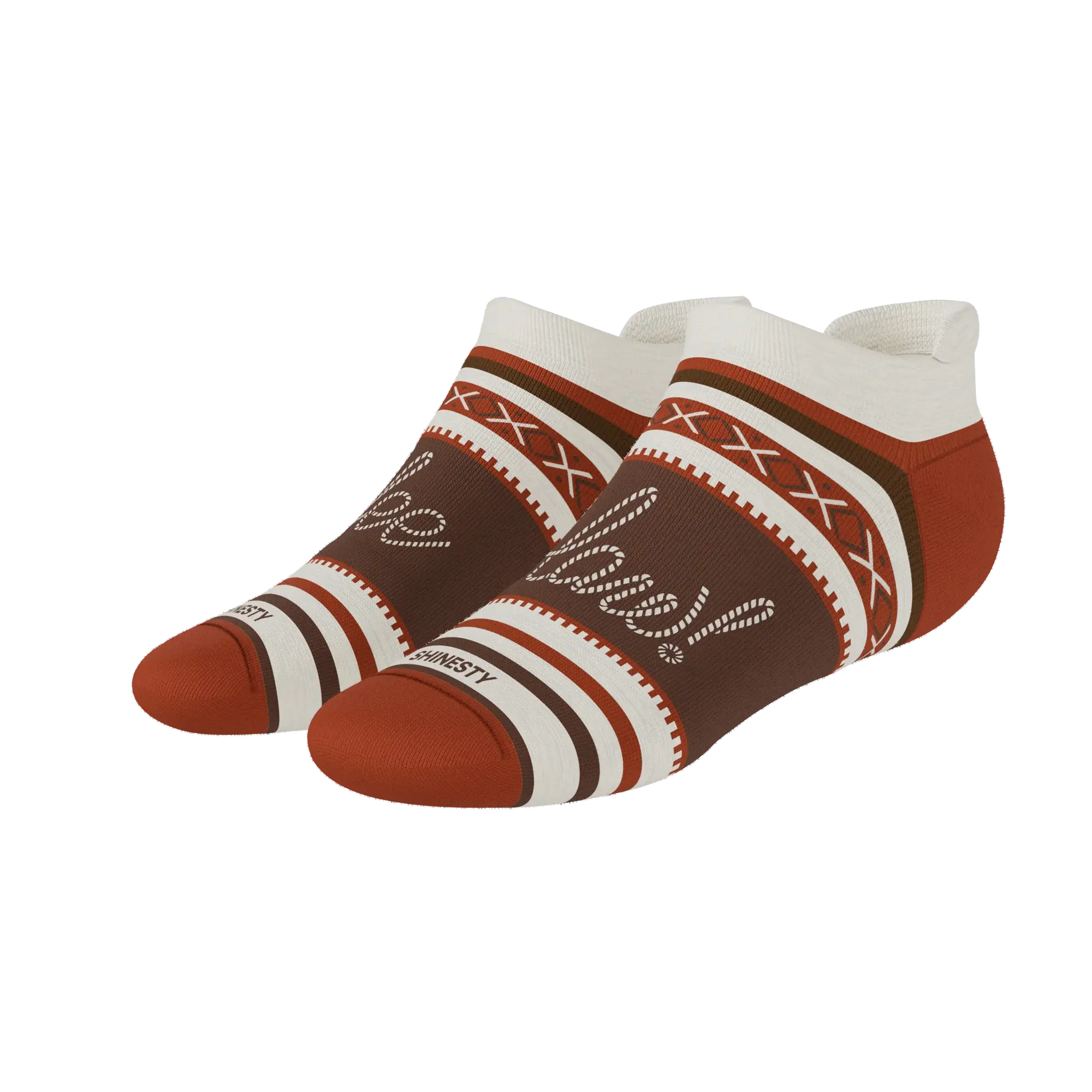 The Yee Haw | Lasso Heel Hammock™ Ankle Socks - Shinesty - Flyclothing LLC