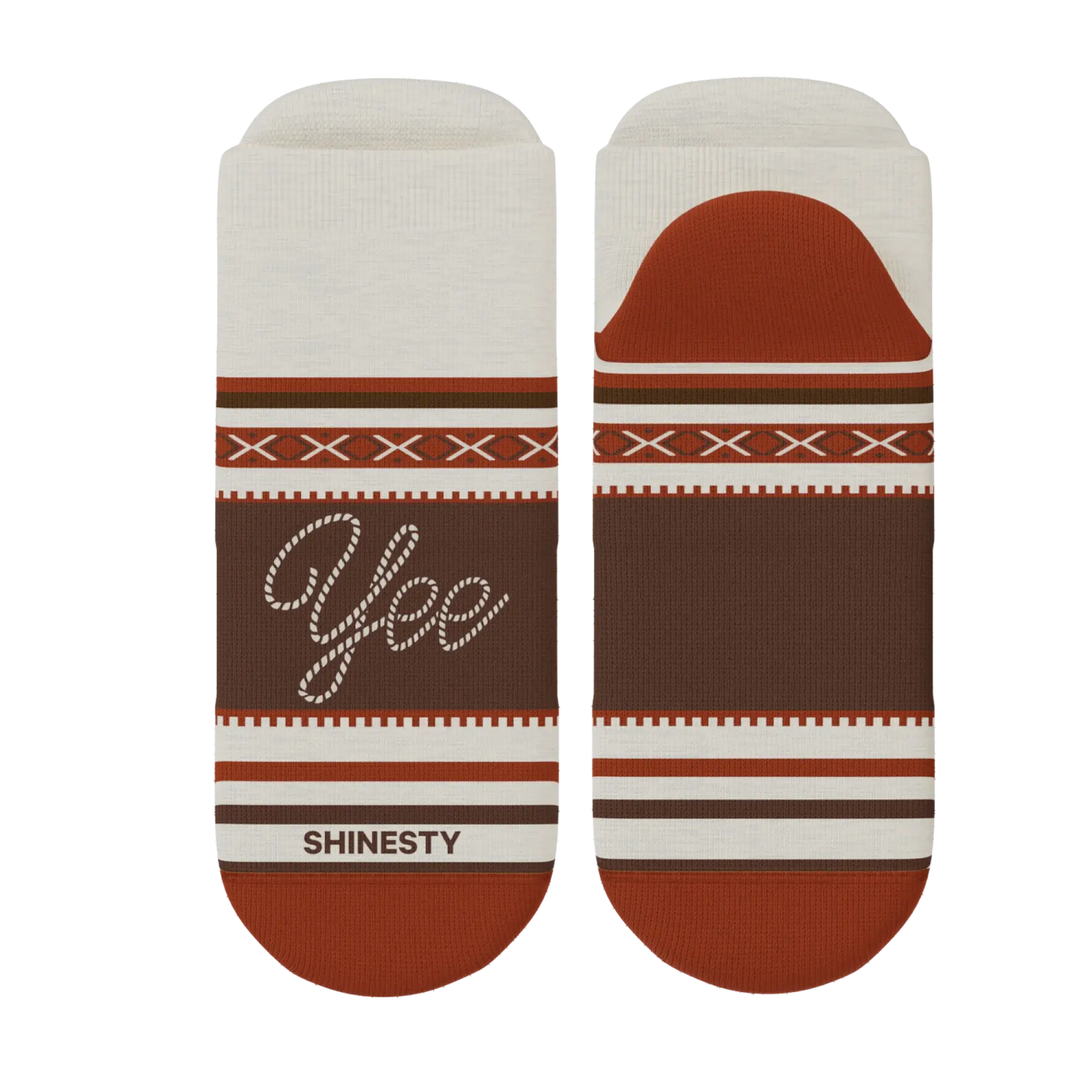 The Yee Haw | Lasso Heel Hammock™ Ankle Socks - Shinesty - Flyclothing LLC