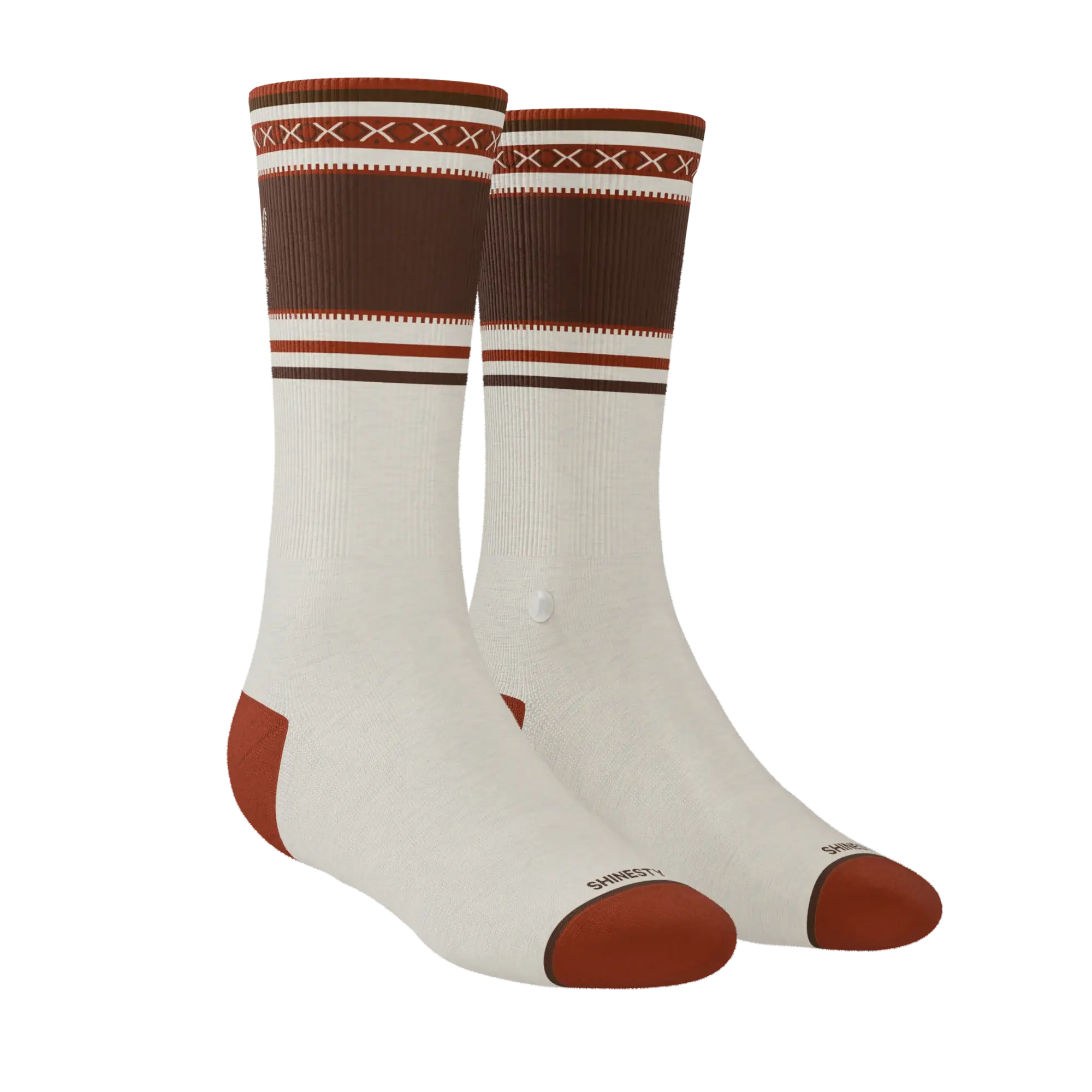 The Yee Haw | Lasso Heel Hammock™ Crew Socks - Shinesty - Flyclothing LLC