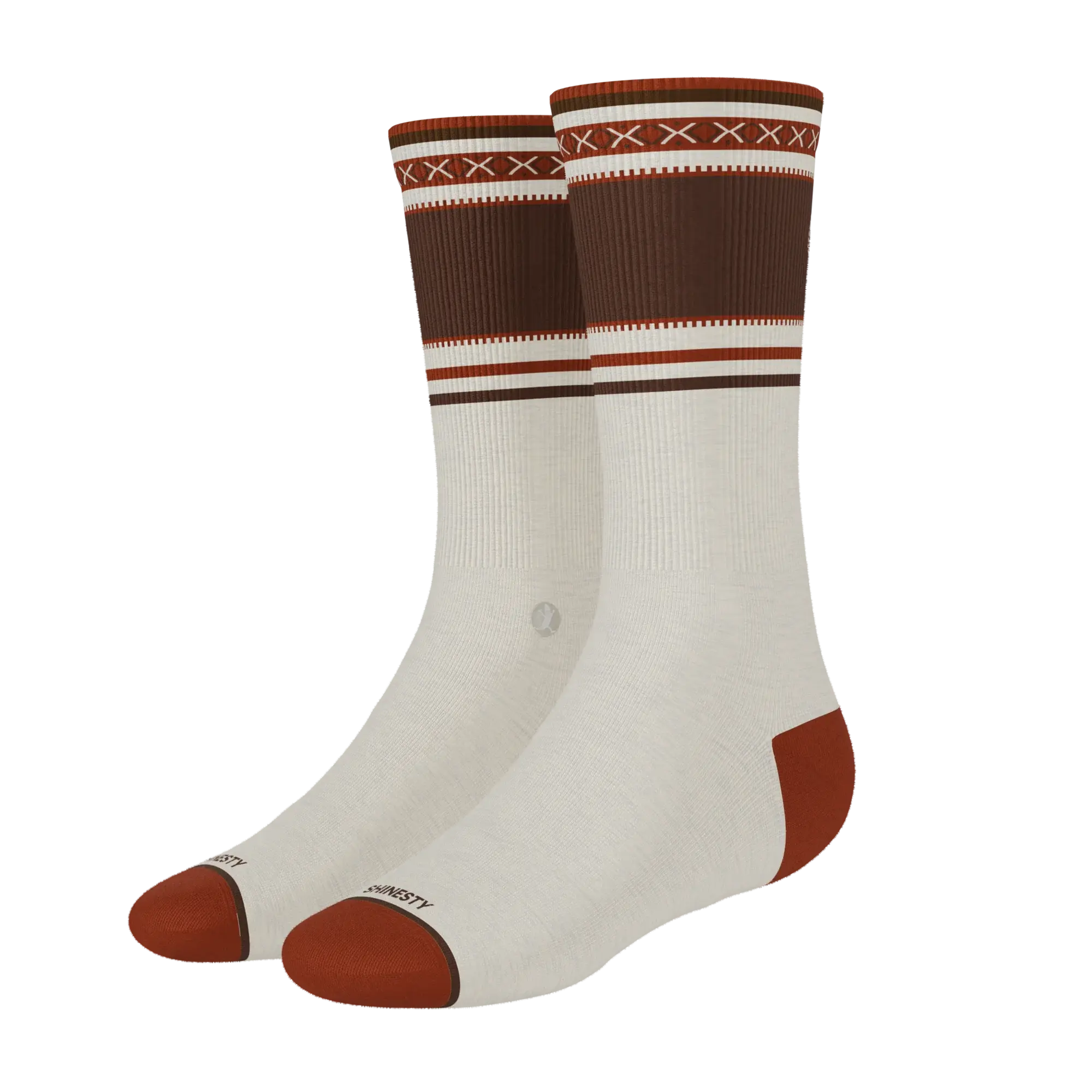 The Yee Haw | Lasso Heel Hammock™ Crew Socks - Shinesty - Flyclothing LLC