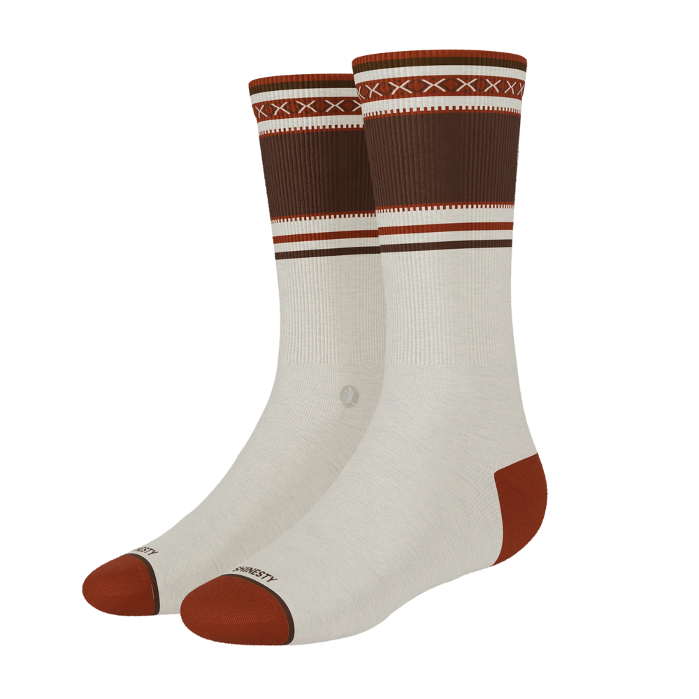 The Yee Haw | Lasso Heel Hammock™ Crew Socks - Shinesty - Flyclothing LLC