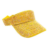 Bling Studded Visor Hat - Madeline Love - Flyclothing LLC
