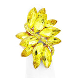 Marquise Crystal Cluster Stretch Ring - Madeline Love - Flyclothing LLC
