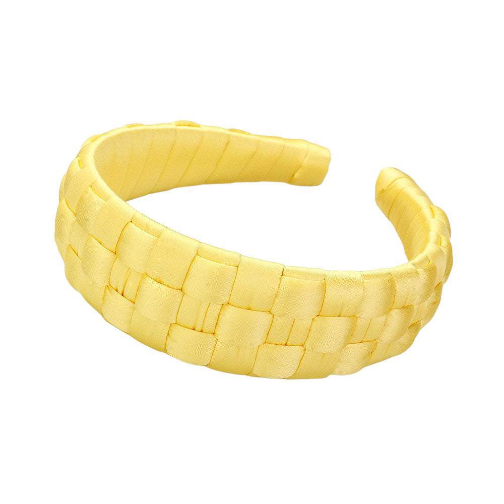 Satin Braided Headband - Madeline Love - Flyclothing LLC