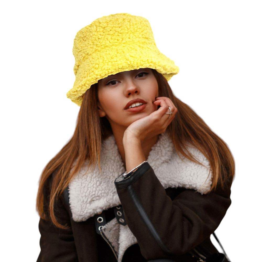 Sherpa Bucket Hat - Madeline Love - Flyclothing LLC
