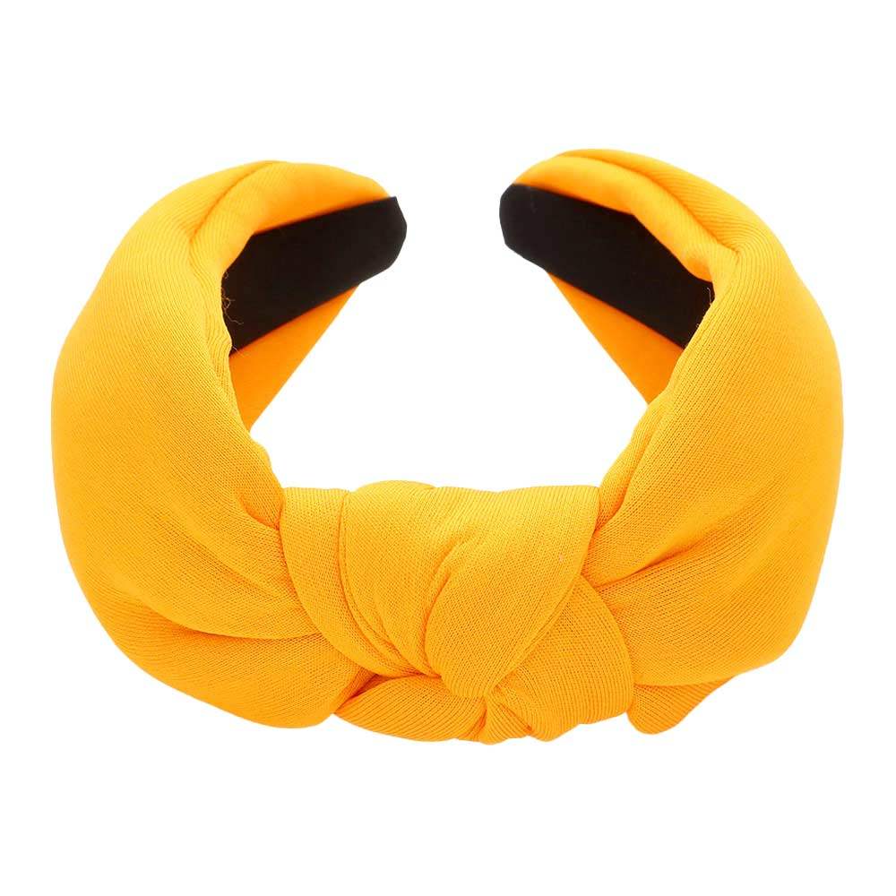 Solid Knot Burnout Headband - Madeline Love - Flyclothing LLC