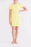 Yellow T-Shirt Dress - Mila & Rose ® - Flyclothing LLC