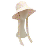 Watercolored Chin Tie Bucket Hat - Madeline Love - Flyclothing LLC