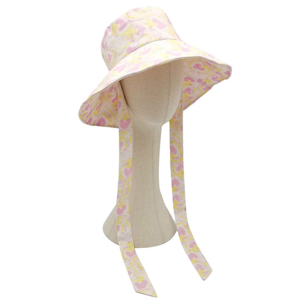 Watercolored Chin Tie Bucket Hat - Madeline Love - Flyclothing LLC
