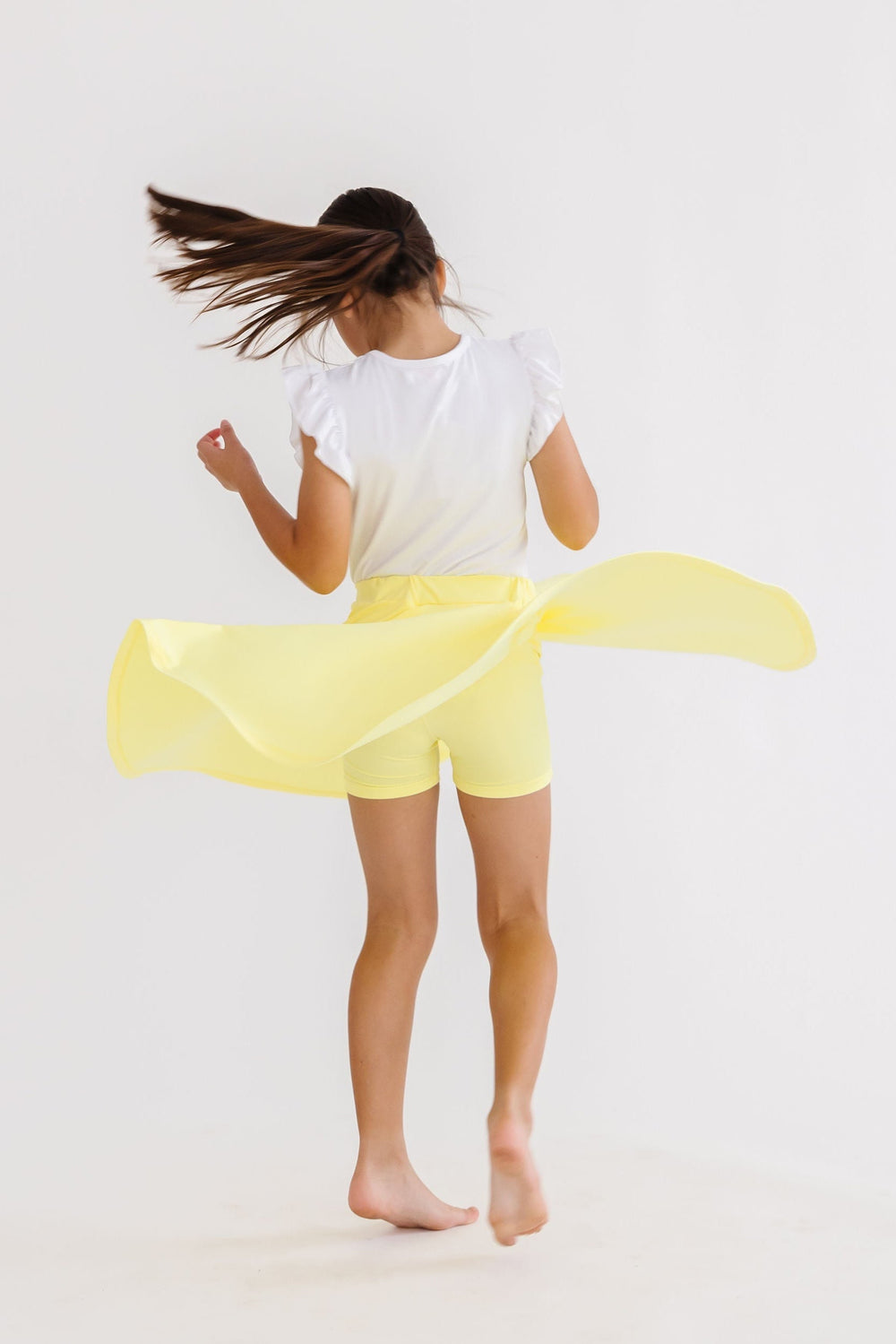 Yellow Twirl Skort - Mila & Rose ® - Flyclothing LLC